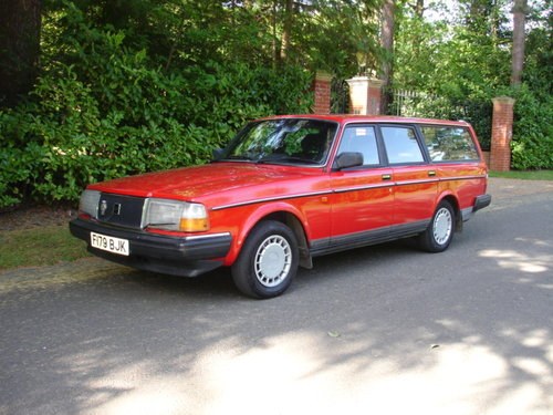 1989 Volvo 240 GL Estate Automatic Genuine low mileage SOLD