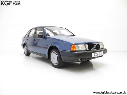 1992 An Exceptional Volvo 440 1.6Li with One Owner and 29,812 Mil SOLD