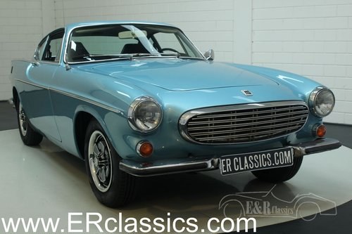 Volvo P 1800 E 1972 overdrive, Light Blue Metallic For Sale