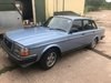 1987  (D) VOLVO 240 GL WITH A MANUAL GEARBOX. SOLD