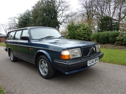 1989 Volvo 240 GLT Estate - Original Condition For Sale