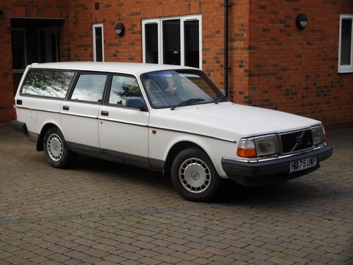 1991 Volvo Estate 240 GL 2:0L Automatic (White) In vendita
