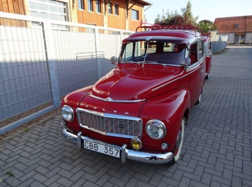 1967 Volvo Duett with trailer for sale For Sale