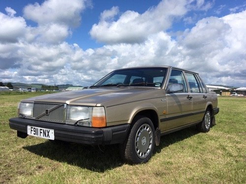 1989 Volvo 740 GL at Morris Leslie Auction 17th August In vendita all'asta
