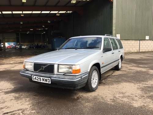 1989 Volvo 740 Turbo Diesel at Morris Leslie Auction 17th August For Sale by Auction