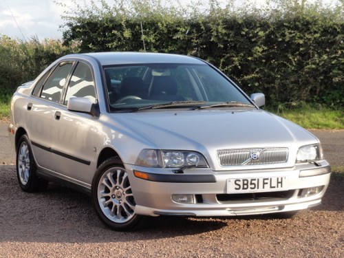 Volvo S40 S 1.8 Saloon, 2002 / 51 Reg, Only 24k Miles SOLD