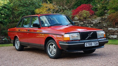 1990 volvo 240 glt with just 15k miles Concours class VENDUTO