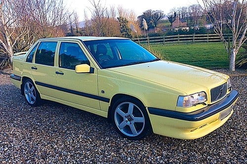 1995 VOLVO 850 T-5R LTD EDITION 1 OF 39 UK YELLOW SALOONS For Sale