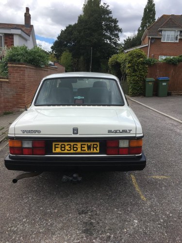 1989 Volvo GLT saloon - white - manual NOW SOLD! For Sale