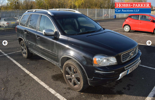 2011 Volvo XC90 SE Lux AWD 105,192 miles for auction 25th For Sale by Auction