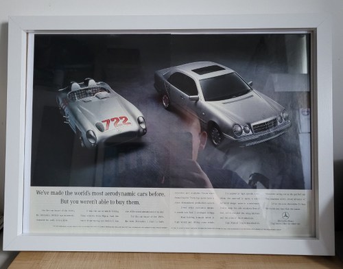 1967 Original 1996 Mercedes E Class Framed Advert For Sale
