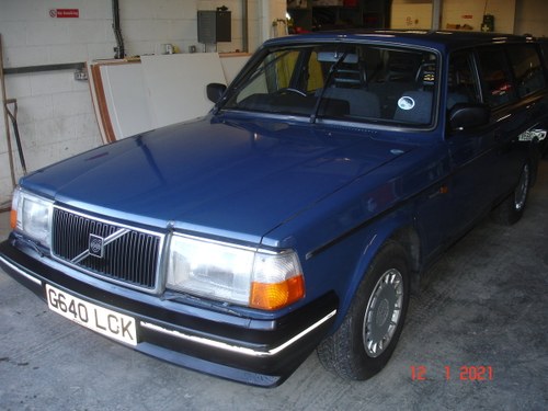 1989 Volvo 240DL estate in nice condition SOLD