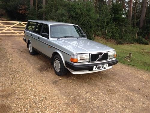 1989 Volvo 245GL Estate VERKAUFT