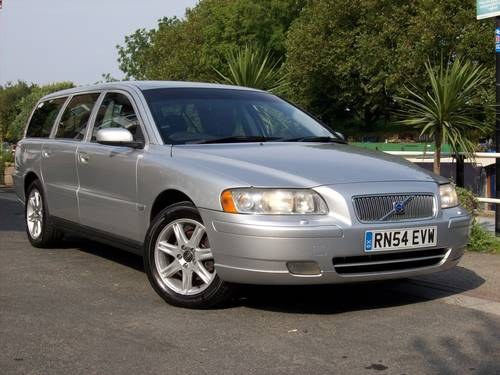 2005 Volvo V70 D5 S 5dr Geartronic 2.4-Full Leather-7 Seats-FSH For Sale
