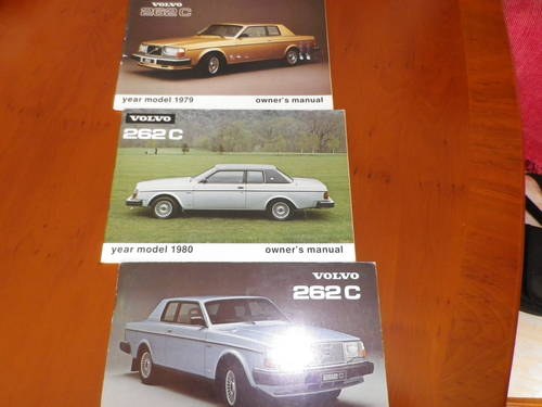 Genuine Volvo Handbooks In vendita