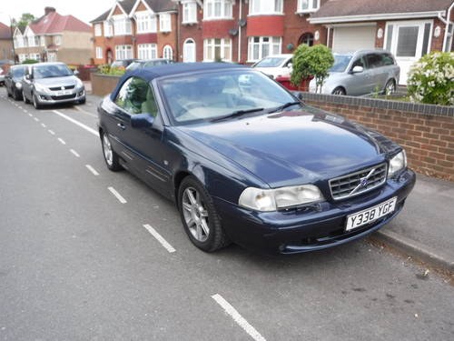 2001 Volvo C70 2.4t Convertible For Sale