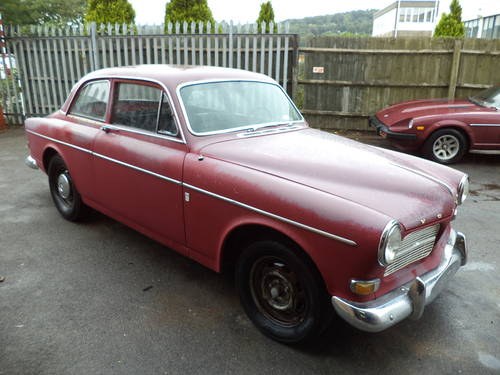 VOLVO 122S 2DR B18 AMAZON (1965) RED! LHD 99% RUSTFREE SOLID VENDUTO