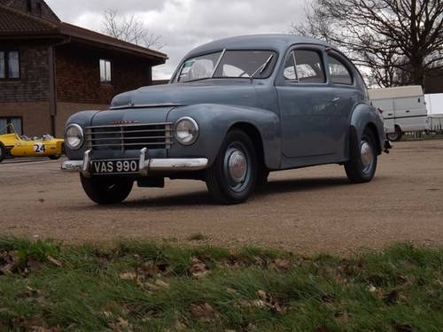 1952 Volvo PV444  -- classic 50s teardrop car For Sale by Auction