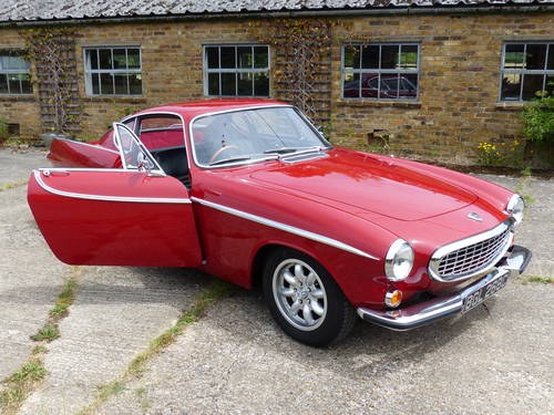 1965 Volvo 1800S, red with black interior in excellent condition SOLD