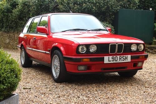 1993 BMW 325i Touring E30 .... last 6cyl sold in UK Sept '93. VENDUTO