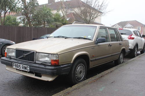 Volvo 740SE-1988 low mileage same family from new For Sale