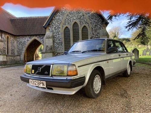 1991 Classic Volvo 240 GL Catalyser Beautiful Example 2 1 prior o SOLD