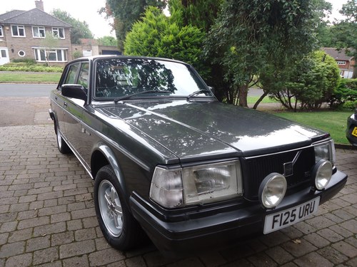 1989 Volvo 240 GLT Saloon VERKAUFT