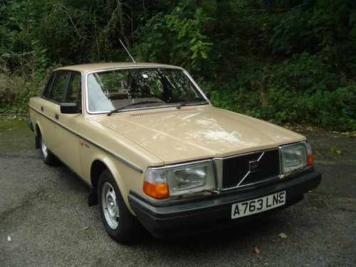 1984 84/A Volvo 244 2.1 DL Auto. Beige/Brown. 75000 Miles & VGC. SOLD