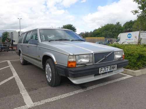 1989 Auction of Volvo 740 GL Estate SOLD