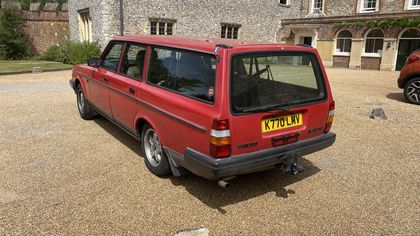 Volvo 240 Ritad 1992 Volvo 240 Red