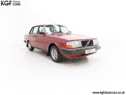 1982 An Astonishing Volvo 244GL with just 46,574 Miles SOLD
