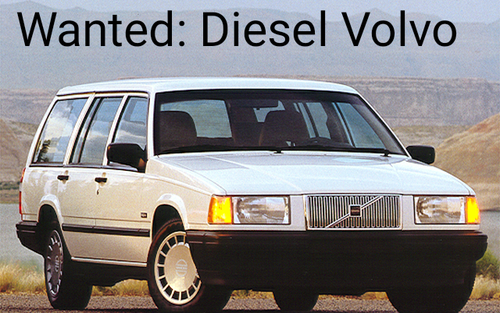 WANTED:   Volvo  740, 760 or 940 (Diesel) (picture 1 of 1)