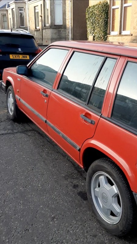 1987 Volvo 740 Red Manual, 4 speed Right Hand Drive in Cowdenbeath ...