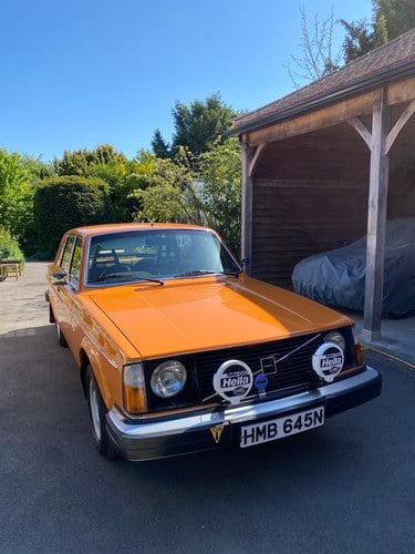 1975 Volvo 244 - LeJog car