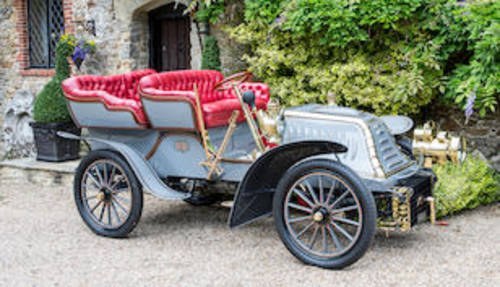 1902 WESTFIELD MODEL G 13HP TWIN-CYLINDER FOUR-SEAT  For Sale by Auction
