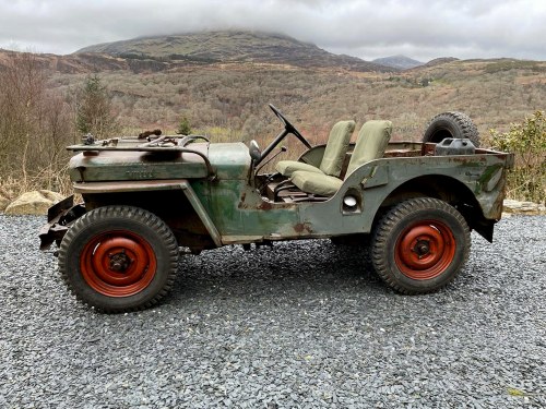 WILLYS JEEP CJ2A 1947 RARE ORIGINAL SURVIVOR READY TO DRIVE