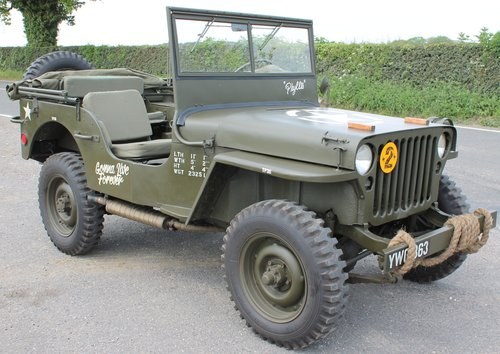 1943 Willys Jeep  Iconic Military Vehicle  beautiful  SOLD