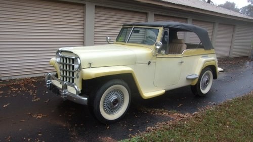 1949 Willys Roadster Jeepster Phaeton clean driver $18.9k In vendita