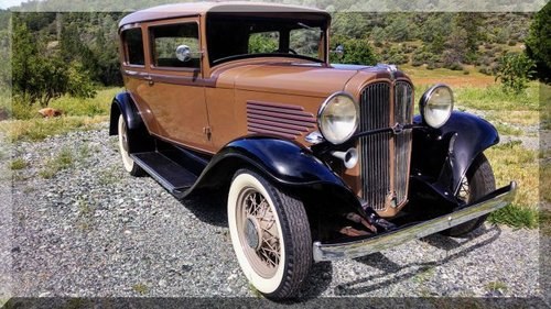 1932 Willy's Overland 6-90 Tudor 2dr Hardtop = very Rare $29 For Sale