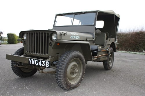 FORD GPW WILLYS JEEP 1942 £12,000 RESTORATION For Sale