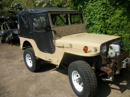 1947 willys jeep cj hotrod In vendita
