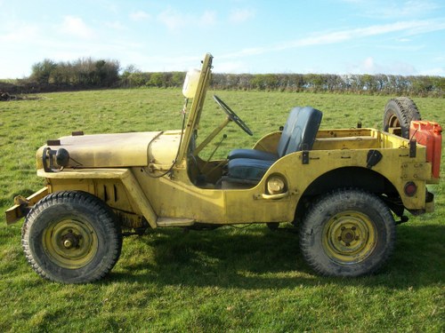 1958 willys m38 military SOLD