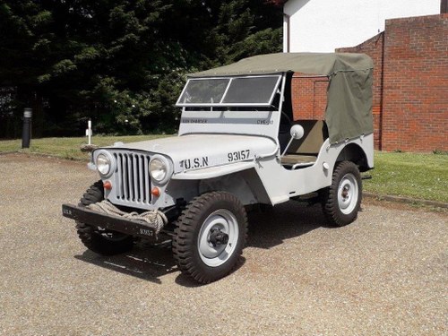 1947 Willys Jeep CJ2A at ACA 15th June  In vendita
