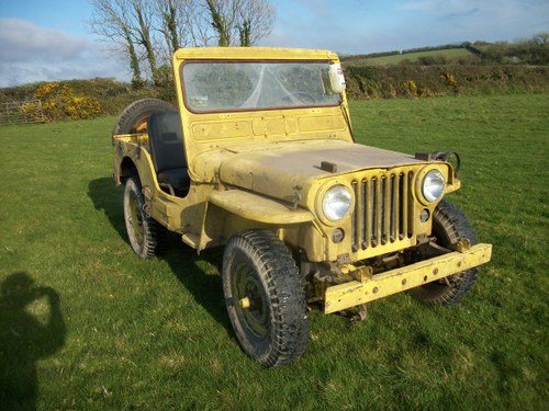1952 willys jeep SOLD