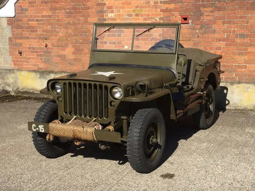 Willys MB For Sale - Very good condition. SOLD