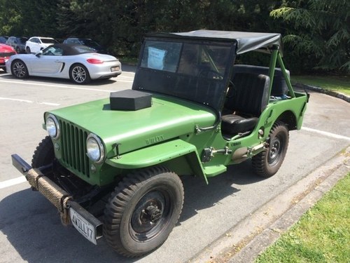1947 CJ2A Jeep Willys For Sale