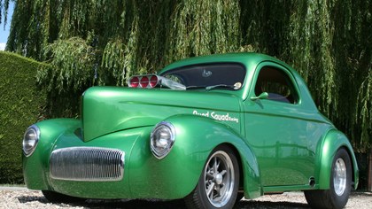Willys Coupe Blown V8 Hot Rod. ,More Cars
