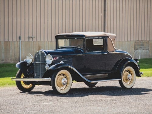 1931 Willys Six Model 97A Sport Coupe Vente aux enchères