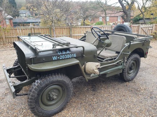 **DECEMBER AUCTION** 1941 Willys Jeep For Sale by Auction