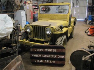 1942 willys or  hotchkiss jeep